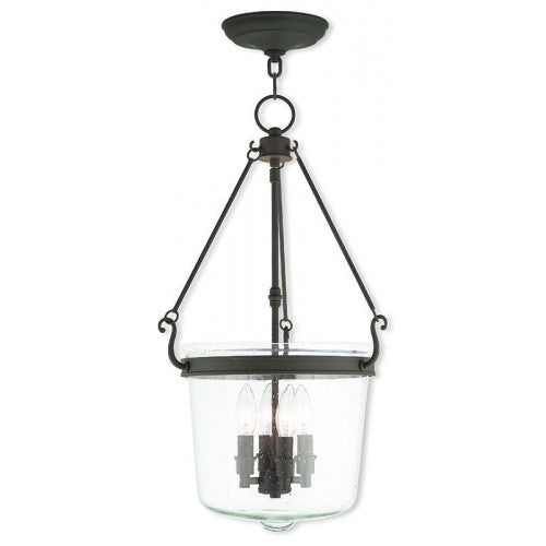Livex Lighting Winchester 4 Light Bronze Pendant