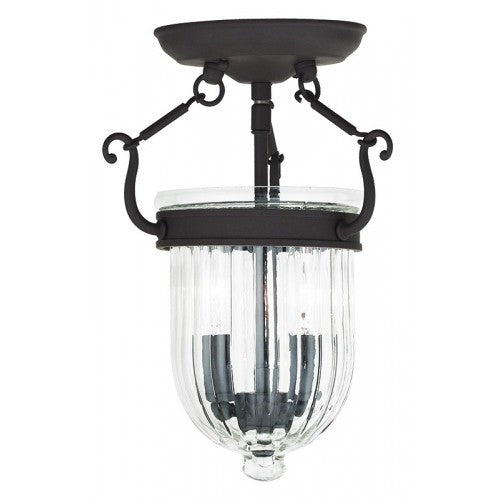 Livex Lighting Coventry 2 Light Bronze Ceiling Mount