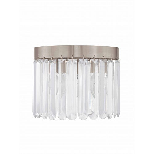 Livex Lighting Ashton 3 Light Brushed Nickel Ceiling Mount