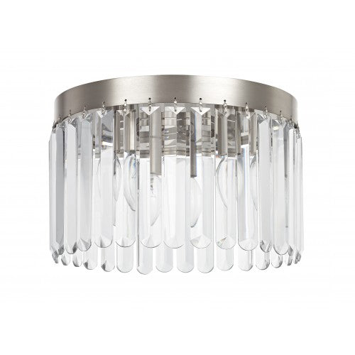 Livex Lighting Ashton 4 Light Brushed Nickel Ceiling Mount