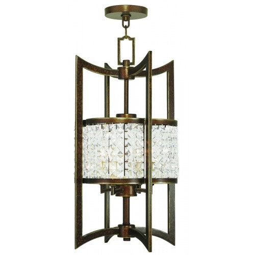 Livex Lighting Grammercy 4 Light Palacial Bronze Lantern