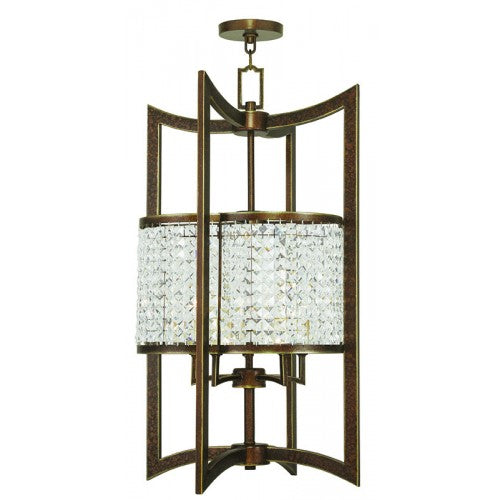 Livex Lighting Grammercy 5 Light Palacial Bronze Lantern