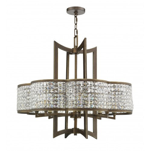 Livex Lighting Grammercy 8 Light Palacial Bronze Chandelier