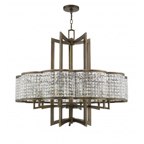 Livex Lighting Grammercy 10 Light Palacial Bronze Chandelier