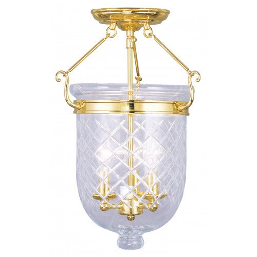 Livex Lighting Jefferson Ceiling Mount 5072-02