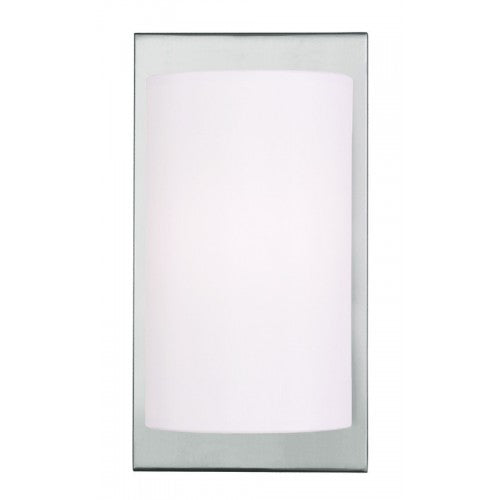 Livex Lighting Meridian 1 Light Brushed Nickel Wall Sconce