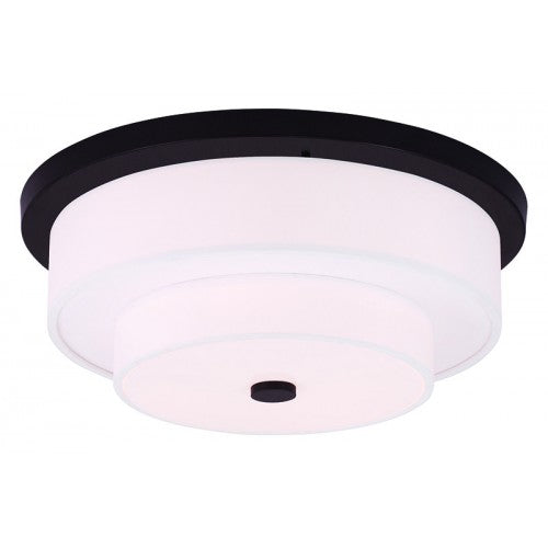 Livex Lighting Meridian 4 Light Bronze Ceiling Mount