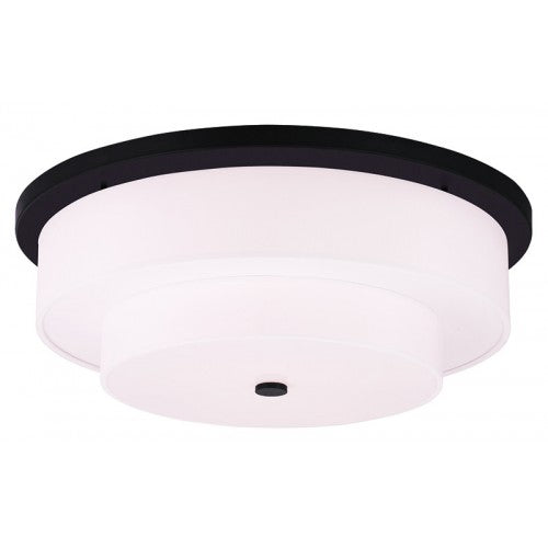 Livex Lighting Meridian 5 Light Bronze Ceiling Mount