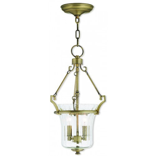 Livex Lighting Cortland 2 Light Bronze Pendant