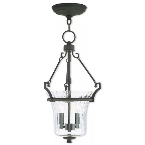 Livex Lighting Cortland 2 Light Antique Brass Pendant