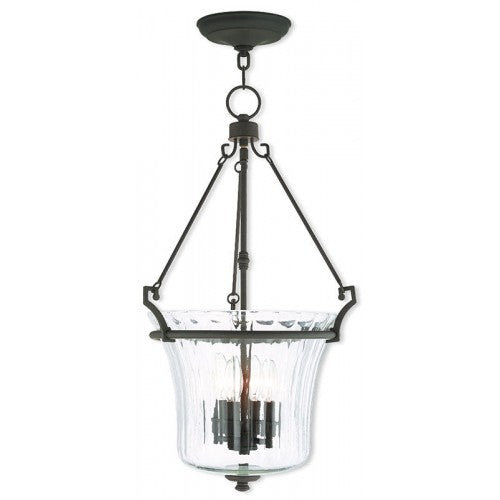 Livex Lighting Cortland 2 Light Bronze Pendant