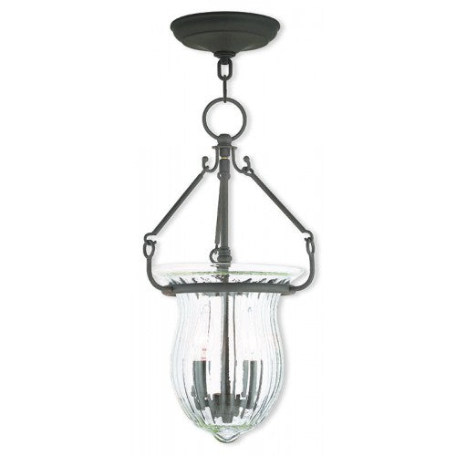 Livex Lighting Andover 2 Light Bronze Pendant