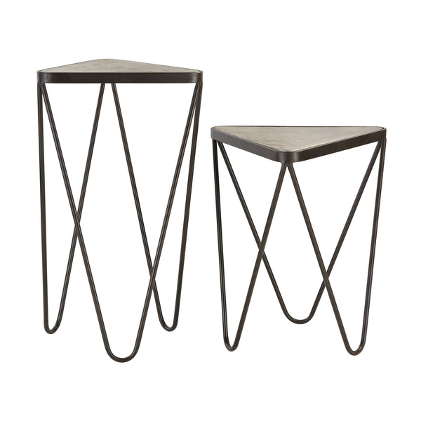 Angular Side Tables - Set of 2
