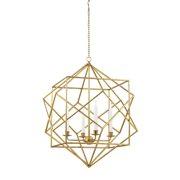 Angular Study Candelabra Pendant