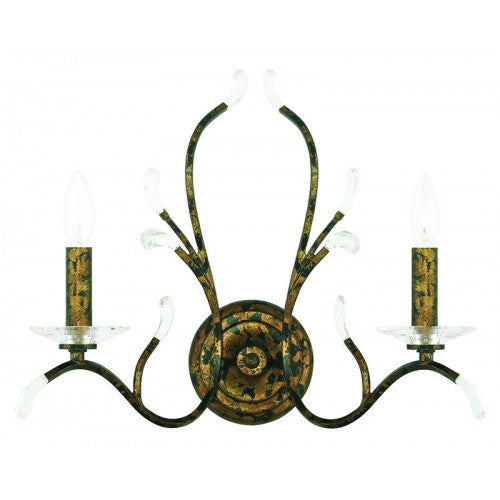 Livex Lighting Serafina 2 Light VBR Wall Sconce
