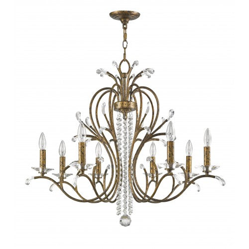 Livex Lighting Serafina 8 Light VBR Chandelier