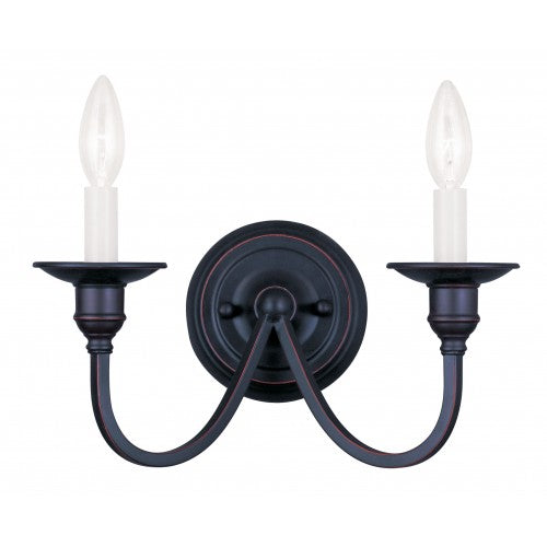 Livex Lighting Cranford 2 Light Olde Bronze Wall Sconce