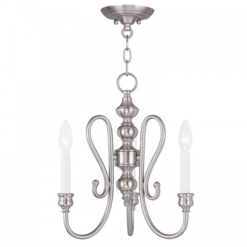 Livex Lighting Caldwell Mini Chandelier/Ceiling Mount 5163-91