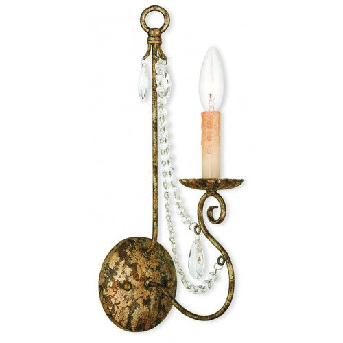 Livex Lighting Isabella 1 Light European Bronze Wall Sconce