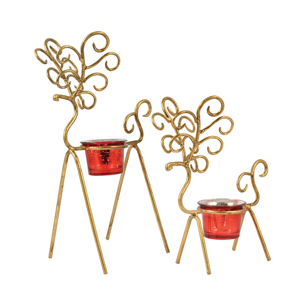 Prancer Set of 2 Votives