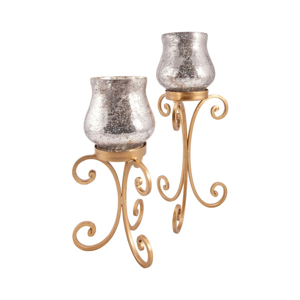 Charlton Set of 2 Pillar Holders