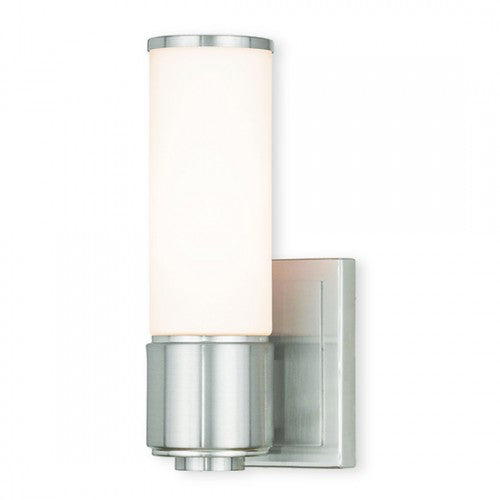 Livex Lighting Weston 1 Light BN Wall Sconce/ Bath Light