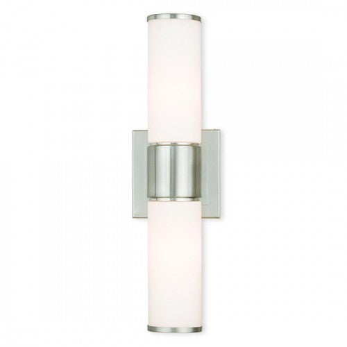 Livex Lighting Weston 2 Light BN Wall Sconce/ Bath Light