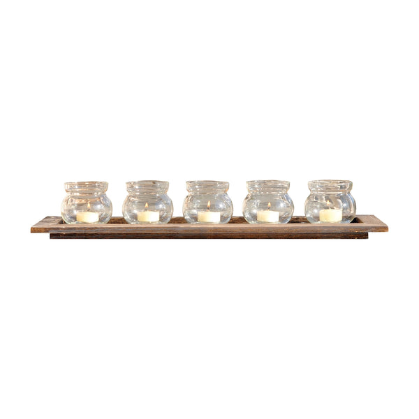 Beachwood 5 Votive Tray