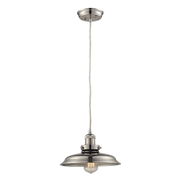 Newberry 1 Light Mini Pendant In Polished Nickel