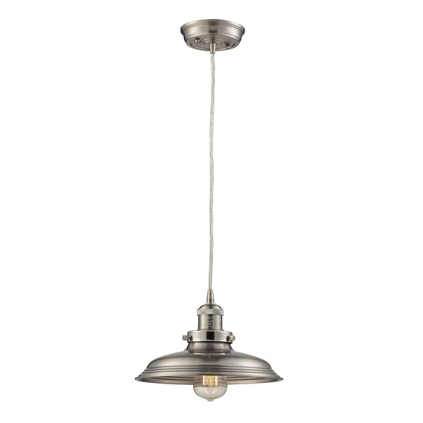 Newberry 1 Light Mini Pendant In Satin Nickel