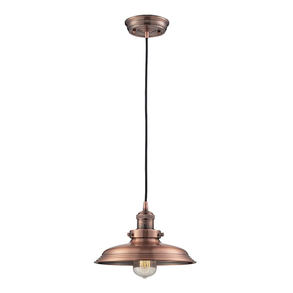 Newberry 1 Light Mini Pendant In Antique Copper