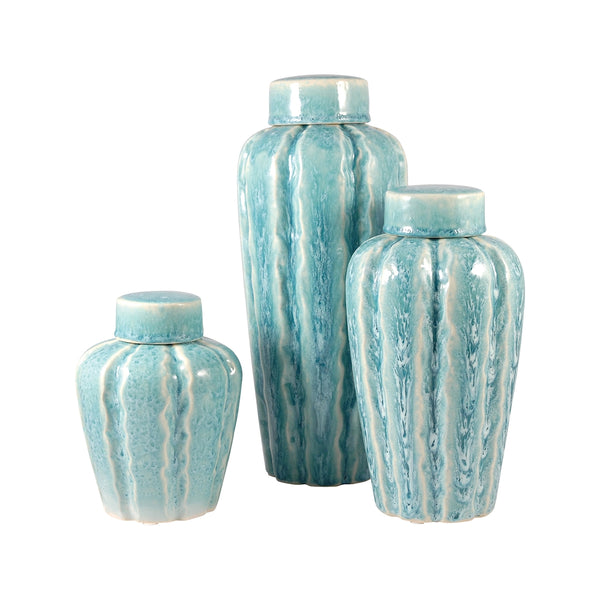 Ripples Set of 3 Jars