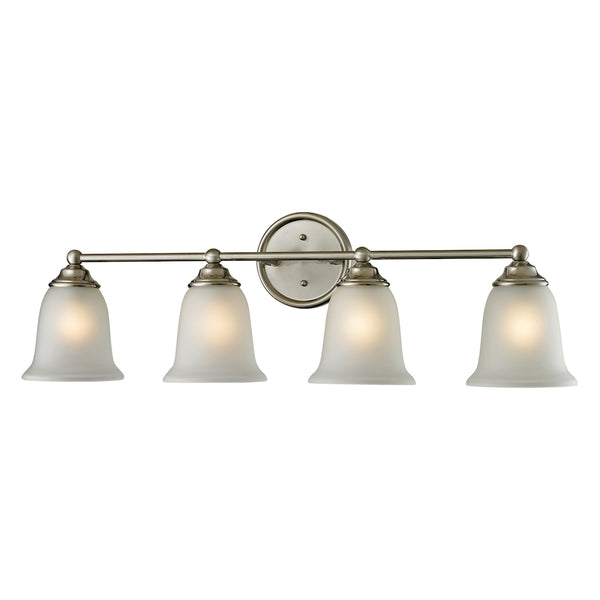 Sudbury 4 Light EEF Vanity In Brushed Nickel