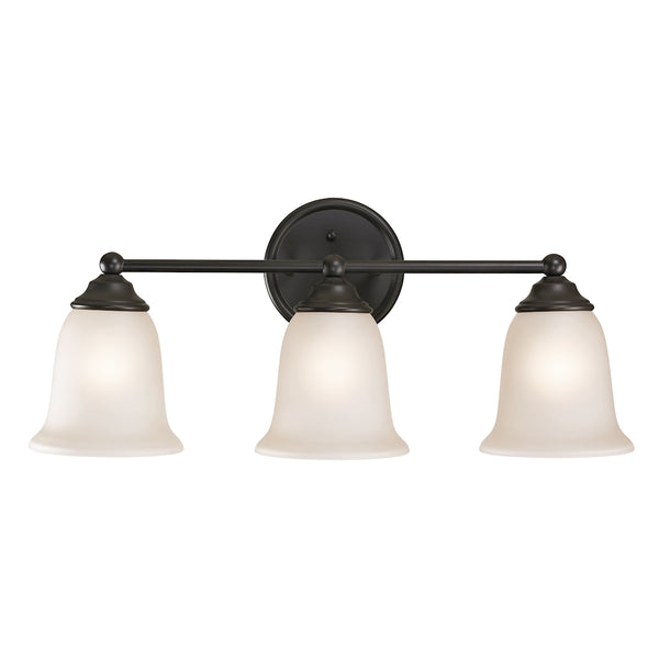 Sudbury 3 Light Vanity In Oil Rubbed Bronze
