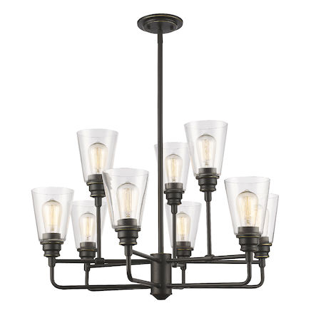 Z-Lite Annora 9 Light Chandelier 428-9-OB
