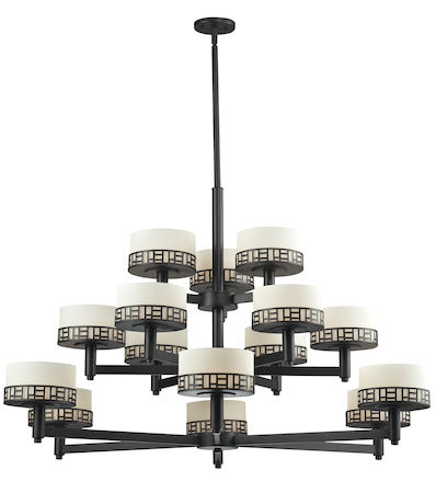 Z-Lite Elea 15 Light Chandelier 329-15-BRZ