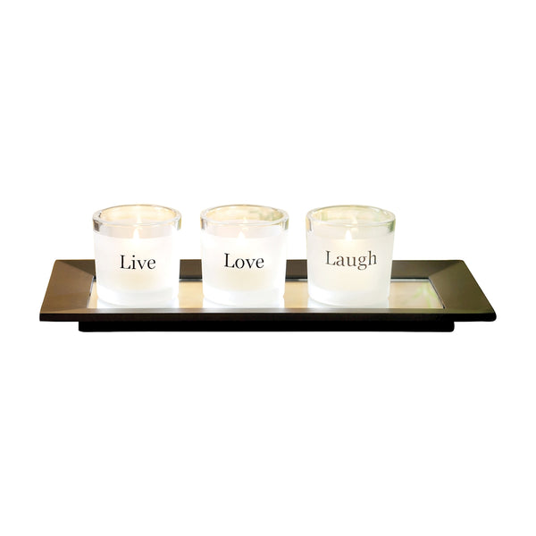 Sentiments 3 Votive Tray