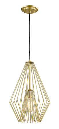 Z-Lite Quintus 1 Light Mini Pendant 442MP12-MG