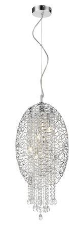 Z-Lite Nabul 5 Light Pendant 889CH-5C