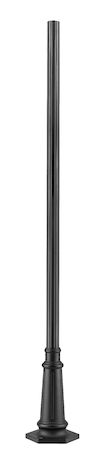 Z-Lite Exterior Additions Outdoor Post 557P-BK