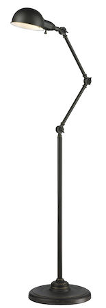 Z-Lite Stuart 1 Light Floor Lamp FL118-OB