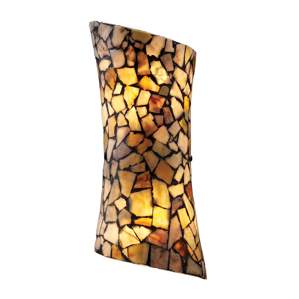 Trego 2 Light Sconce In Dark Rust