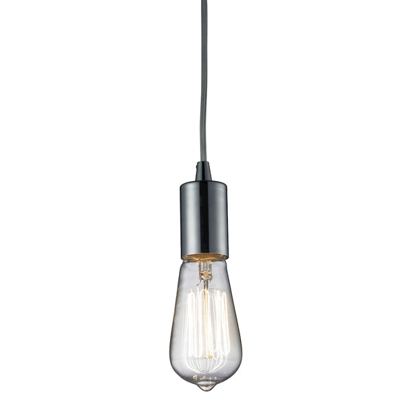 Menlow Park 1 Light Pendant In Polished Chrome