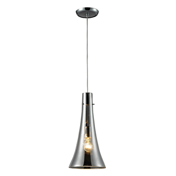 Menlow Park 1 Light Pendant In Polished Chrome
