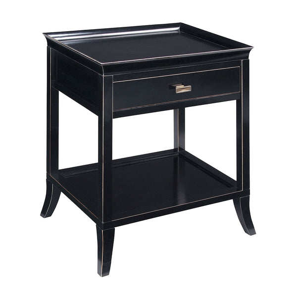 Tamara Side Table In Ebony