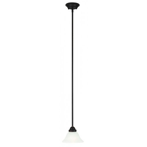 Livex Lighting Coronado 1 Light Bronze Mini Pendant