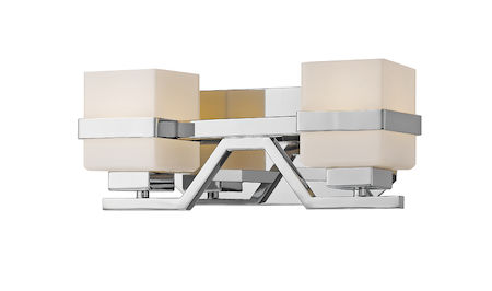 Z-Lite Ascend 2 Light Vanity Light 1915-2V-CH-LED