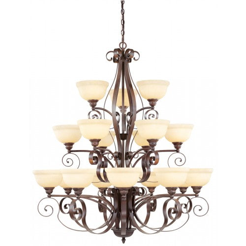 Livex Lighting Manchester 18 Light Imperial Bronze Chandelier