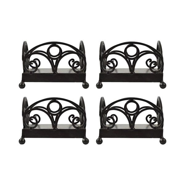 Willow Set of 4 Beverage Napkin Holders
