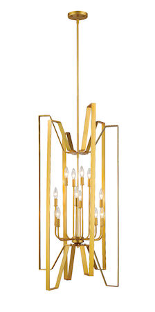 Z-Lite Marsala 12 Light Pendant 4000-12PMG
